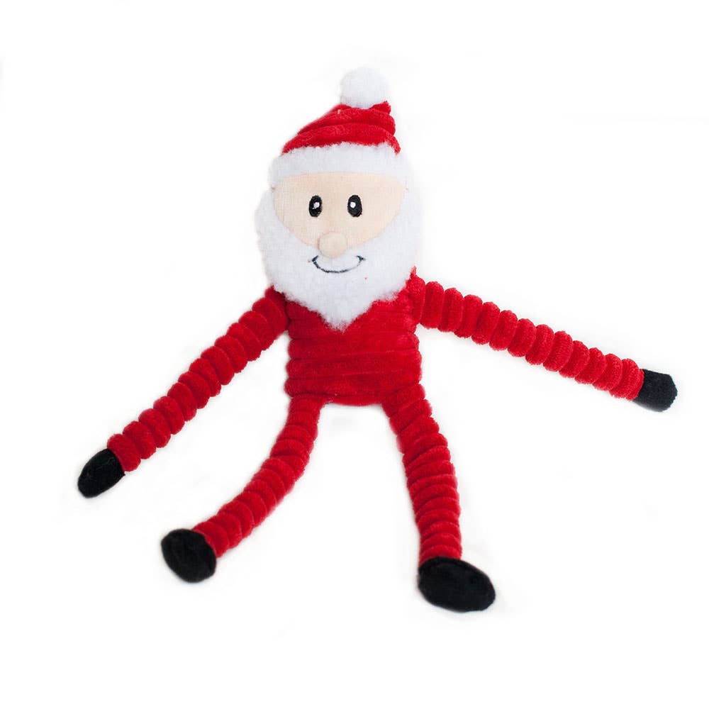 Holiday Crinkle - Santa Small - Christmas Dog Toy