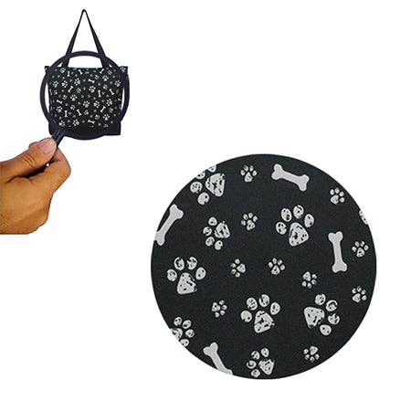 Round Of a Paws Canvas Tote Bag