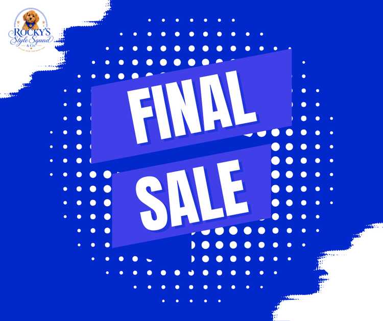 Final Sale - NO RETURNS OR EXCHANGES