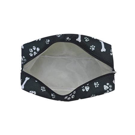 Round Of a Paws Large Cosmetic Travel Pouch