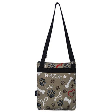 Puppy Love Messenger Hipster Bag