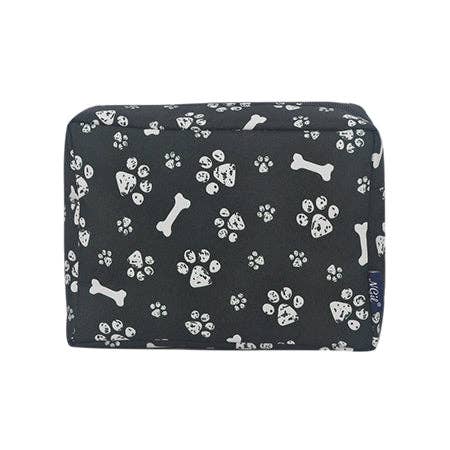 Round Of a Paws Large Cosmetic Travel Pouch