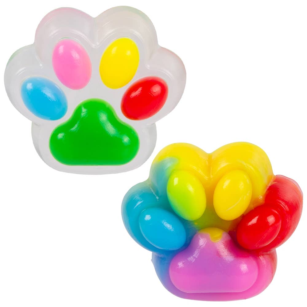3" Squeeze Fidget Paw Toy