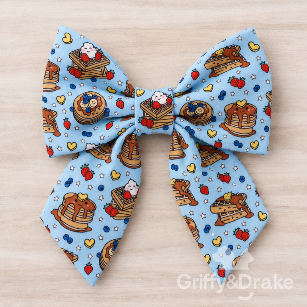 Dog Sailor Bow — Brunch Buddies Print, Small
