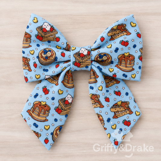 Dog Sailor Bow — Brunch Buddies Print, Small