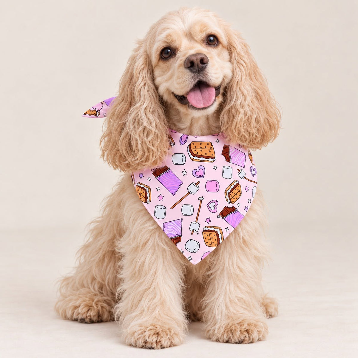 Dog Ruffle Shirt — S'mores & Snuggles| Small