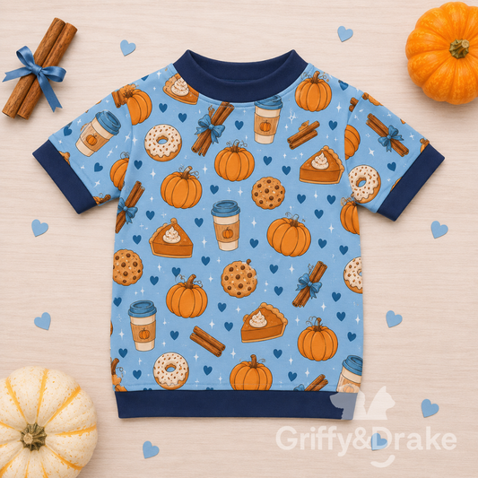 Dog Shirt — Pumpkin Spice Print | Medium