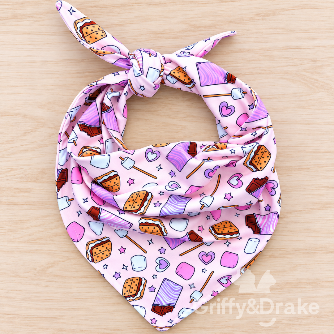 Dog Bandana — S'mores & Snuggles| Medium