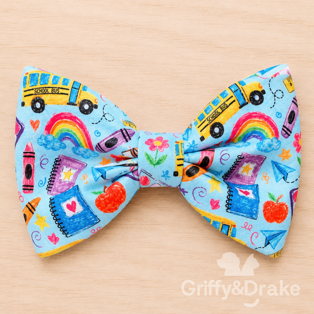 Dog Bow Tie — Teacher's Pet, Large
