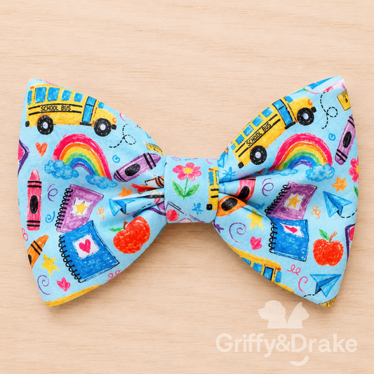 Dog Bow Tie — Teacher's Pet, Large