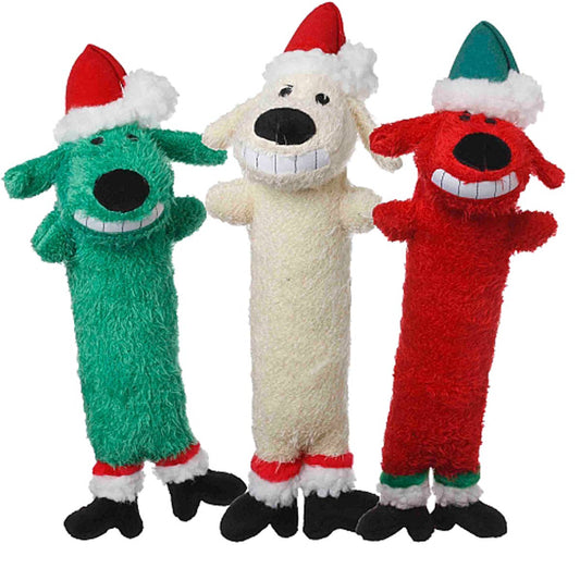 Multipet Loofa Santa (Asst Colors) 12"