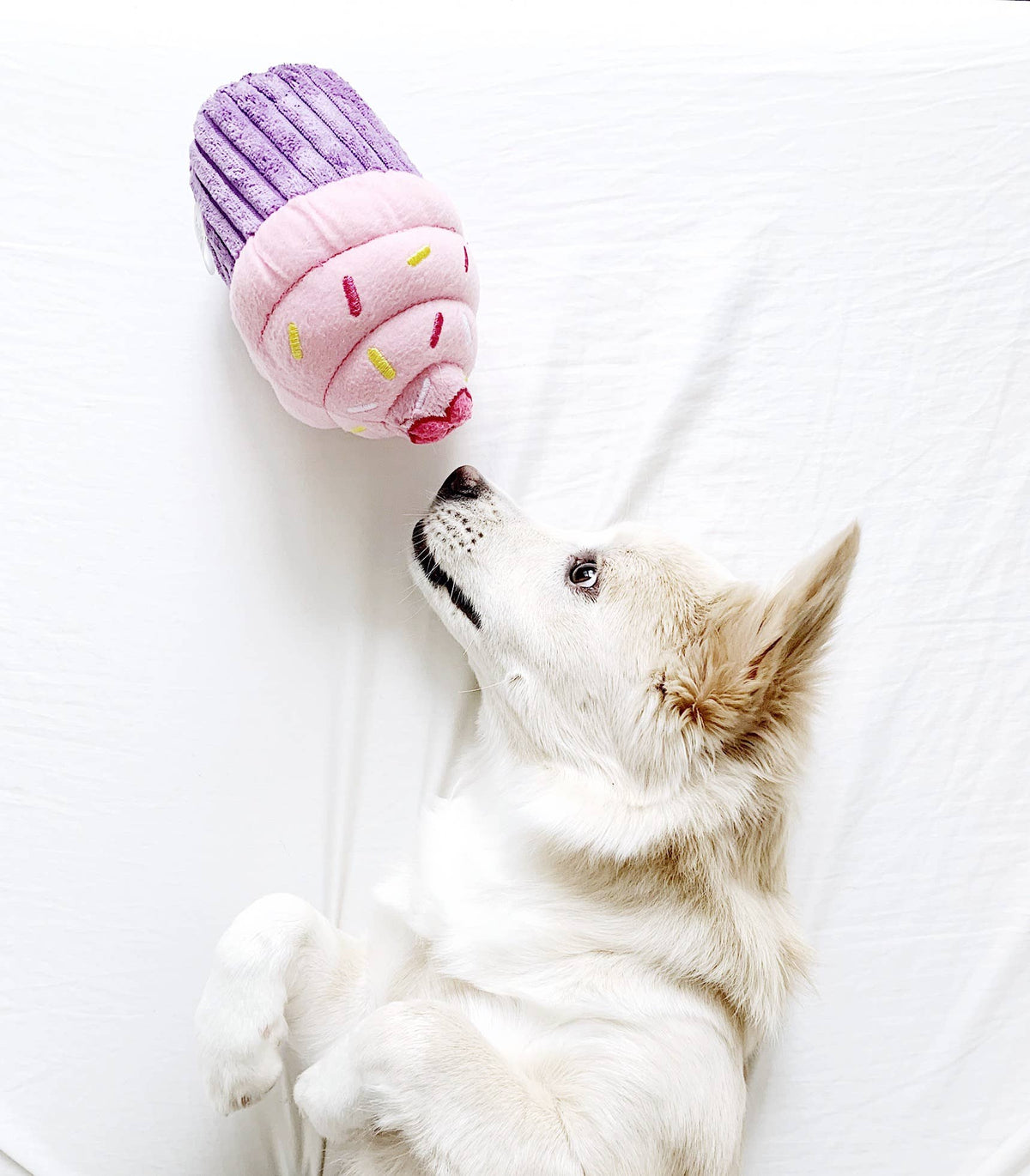 Birthday Cupcake - Pink - Dog Toy