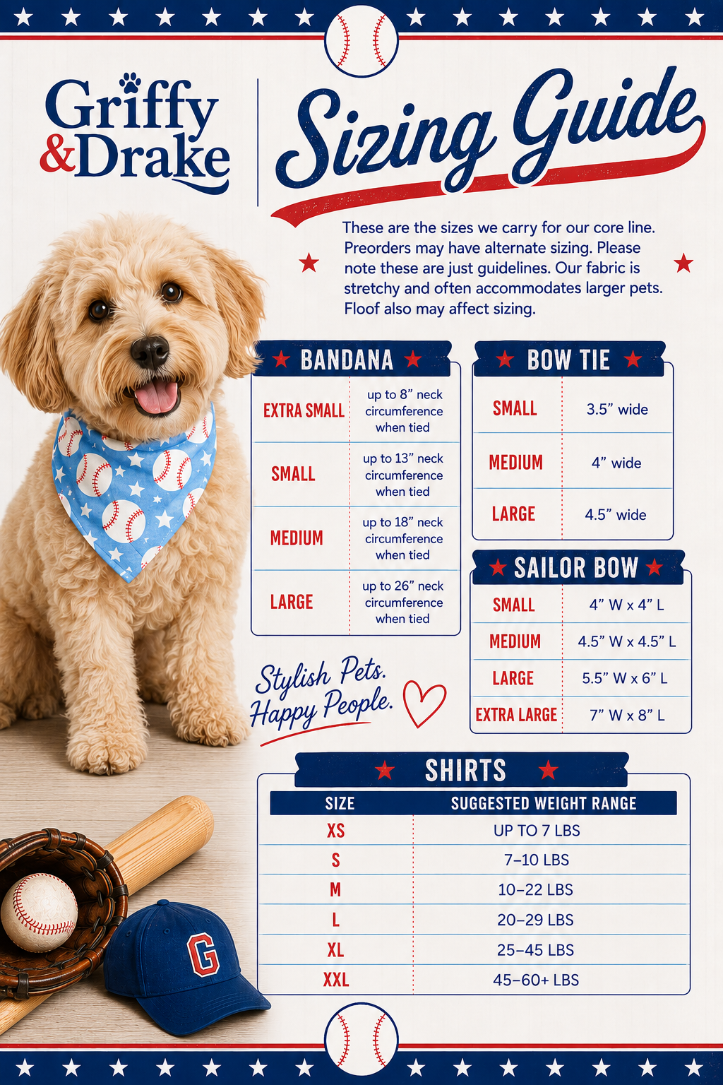 Dog Ruffle Shirt — Brunch Buddies Print, Medium